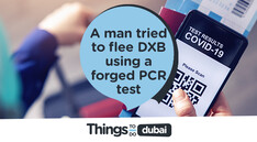 A man attempted to flee DXB using a forged PCR test