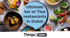 Ultimate list of Thai restaurants in Dubai
