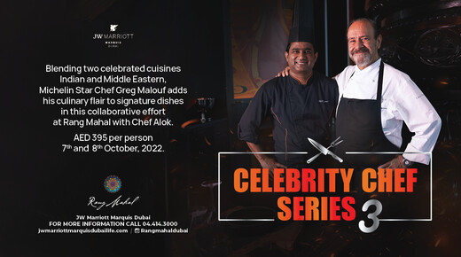 Celebrity Chef Series With Chef Greg Malouf at Rang Mahal event at RANG MAHAL