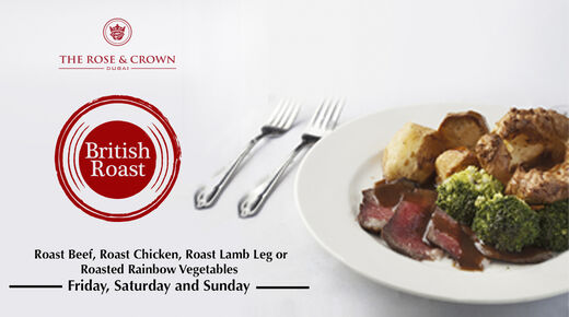The Great British Roast event at The Rose & Crown Dubai
