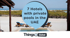 7 Hotels with private pools in the UAE