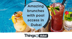 Amazing brunches with pool access in Dubai