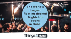 The world’s largest floating docked nightclub opens in Dubai