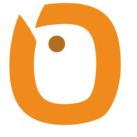 Restaurant Orange Chameleon Logo