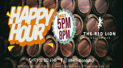 Happy Hour - Red Lion event at The Red Lion