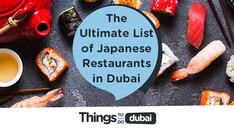 The Ultimate List of Japanese Restaurants in Dubai