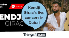 Kendji Girac’s live concert in Dubai